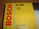 スマートK　エアコンフィルター BOSCH Cabin Filter キャビンフィルタープラス